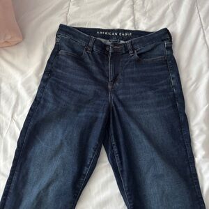 American Eagle Outfitters Blue Straight Leg Jeans